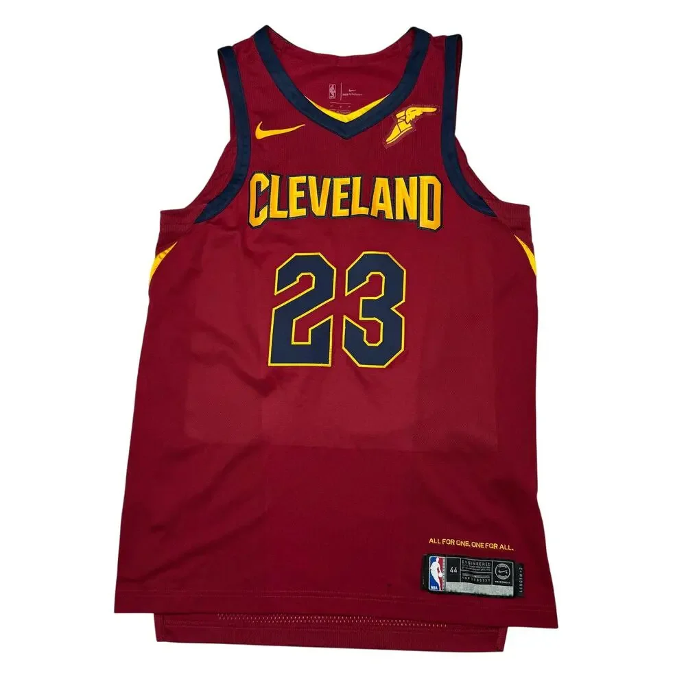 Nike Lebron James Cleveland Cavaliers Icon Edition Basketball Jersey Sz 44/M +2